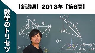 【新潟県】高校入試 高校受験 2018年数学解説【第6問】