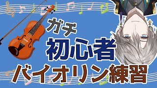 【バイオリン練習】楽器が届いたので開封して演奏してみる！【甲斐田晴/にじさんじ】