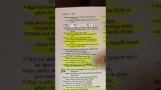 Job 23:10-12 Always put God first and if your persevere through trials you will be made stronger.