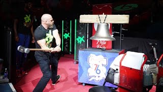 Triple H joins NBA All-Star Joel Embiid to ring 76ers’ Liberty Bell