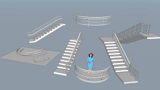 Sketchup Pros Know THIS Handrail Trick Without Plugins!