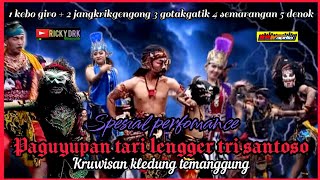 PAGUYUPAN SENI TARI LENGGER TRI SANTOSO🔥//KRUWISAN KLEDUNG TMG LIVE KRUWISAN