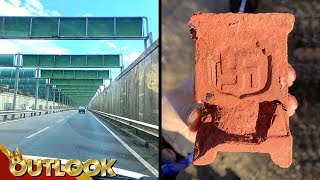 What Are These MYSTERIOUS Boards Overhanging The Road Near Bari Airport And This Terra Cotta Object?