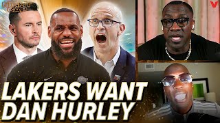 Reaction to Lakers targeting Dan Hurley over JJ Redick for their next head coach