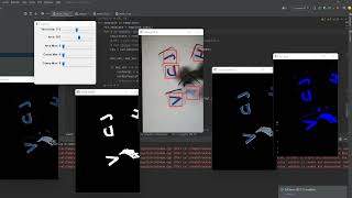 Letter Detection OpenCv Python (Match Template)