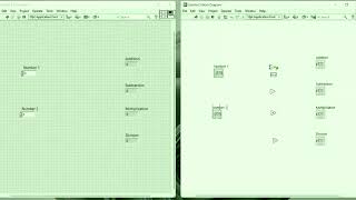 1. Basic arithmetic operations, LabVIEW Programming Basics - BEC358A, Dept. of EC, RIT-Hassan
