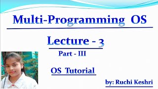 Part- 3 || Lecture-3 || Multi-programming Operating System in hindi ||Types Of OS in hindi ||