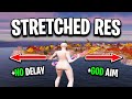 The BEST Stretched Resolution in Fortnite! (FPS Boost & 0 Input Delay)