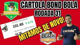 CARTOLA FC 2018 RODADA 31 MITAMOS DE NOVO! DICAS PARA MITAR
