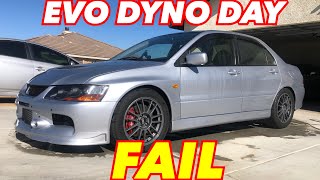 DesertEvo | Evo Dyno Day Fail