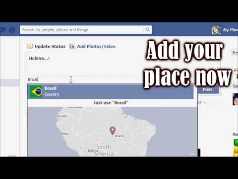 How to edit location on Facebook status How to edit location on Facebook status