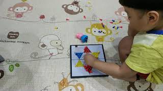 【玩具】QQ弟弟要玩跳棋遊戲「QQbabyTV」