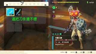 薩爾達 王國之淚 MSG大師劍 詞條繼承人馬刃角及最後暴擊(MSG Master Sword Weapon Status Transfer)