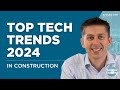 Tech Trends in Construction 2024 - Dr. Stephen Hamil, Innovation Director | Smarter Building Podcast