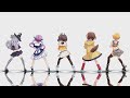 【MMDホロライブ】Hololive members dances like Houshou Marine #1