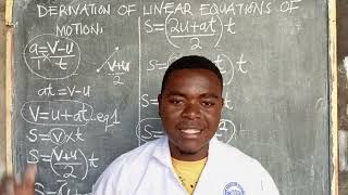 PHYSICS - DERIVATION OF LINEAR EQUATIONS OF MOTION || SIMPLE WAY