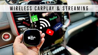 The Magic Box 2.0 (Wireless Carplay/Streaming) - Ram Rebel **15% coupon code link in description!**