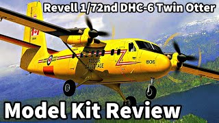 Revell 1/72nd DHC-6 Twin Otter Unboxing and Review Video -Scale Plastic Model Aircraft Review Video