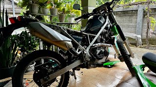 Letak aki atau Accu \u0026 Alur Kabel Body Kawasaki KLX 150