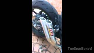 2013 Kawasaki Z800 Double Ixil Slip-on Exhaust