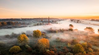 Wageningen in autumn | cinematic drone video 4K