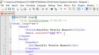 Basics of Web Design - Chapter 2: HTML Basics