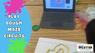 Electric Maze Adventure: Crafting Conductive Play Dough Circuits with Splatter Learning!