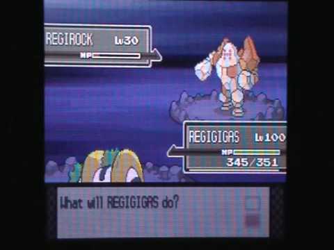 How to unlock Regirock, Regice and Registeel in Pokemon Platinum Version (Part 1) How to unlock Regirock, Regice and Registeel in Pokemon Platinum Version (Part 1)