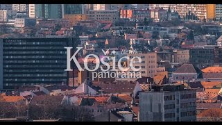 Panorama Kosice OldTown 4K Video | Piano Music | 2017