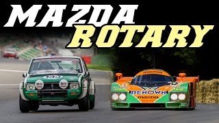 Mazda rotary compilation - Best of 2015 (787b, RX-7, Mad Mike, 767b, RX-3, R100,  ...)