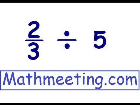 Dividing Fractions 2 - YouTube