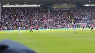 WBA VS MAN UNITED FIGHTS FLARES GOALS