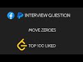 Move Zeroes | Python | Leetcode - 283