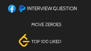 Move Zeroes | Python | Leetcode - 283