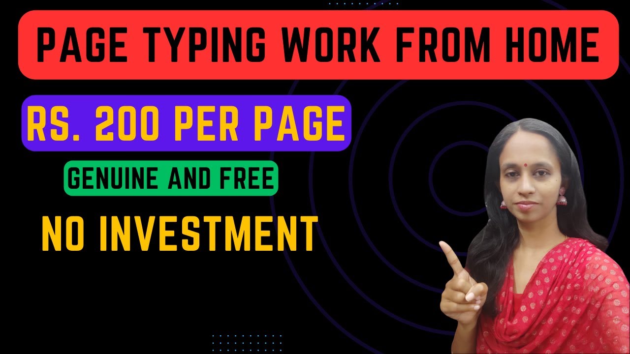 Page Typing Work From Mobile Daily Earning No Investment Tamil Page Typing Work From Mobile Daily Earning No Investment Tamil
