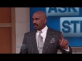 ask steve didn t you hear me say my wife is here steve harvey