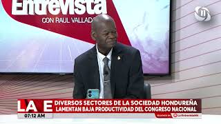 RAÚL VALLADARES LA ENTREVISTA HN 24/01/2025