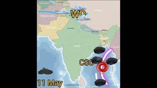 cyclone mocha #cyclone #rain #wd #monsoon #india #pakistan #clouds #weather  #cyclone #monsoon2022