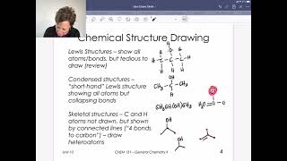 Skill 10.1 – Drawing Organic Structures