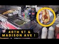 Dirty Water Hot Dog Cart on Madison Ave!  | NYC Hot Dog Stands