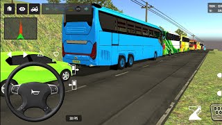 Indonesia Bus Simulator 2024 public transportation Android Gameplay