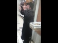 watch the rachmastrivka rebbe light menorah get the tissues out