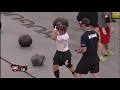 2012 crossfit games medball handstand push up men heat 4