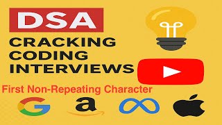 First Non-Repeating Character – Python DSA Pattern You Must Know 🔍🔥