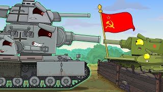 Атака фанатиков третьего рейха  - Мультики про танки