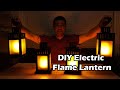 DIY Electric Flickering Gaslight Lantern Build | Faux Candle