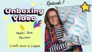 Unboxing Episode 7 - Hobbii Yarn Review, Product Review,