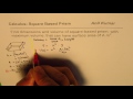 CALCULUS Formula Derivation for Surface Area of Square based Prism for Maximum Volume