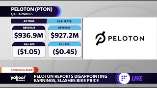 Peloton cuts prices on entry level bike by $400, reports Q4 earnings miss: CFO discusses