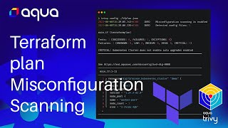 Trivy Terraform Plan Misconfiguration Scanning -- tfplan.json